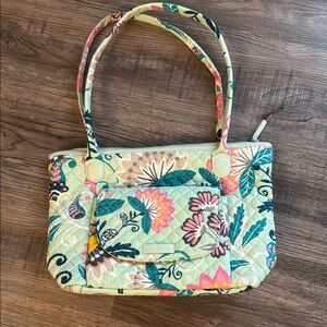 NWT Vera Bradley Floral Quilted Tote Bag - Multicolor